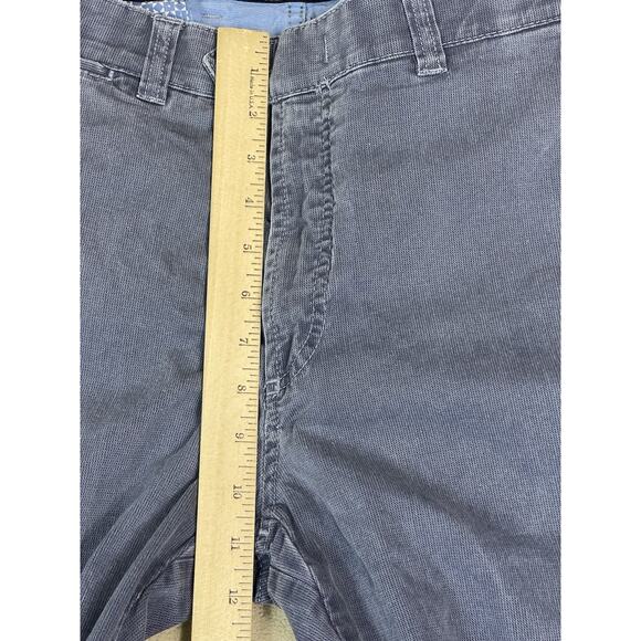 Bruhl Pants Mens 36R Blue Straight Leg Mid Rise Regular Fit Stretch Chino - Picture 6 of 15